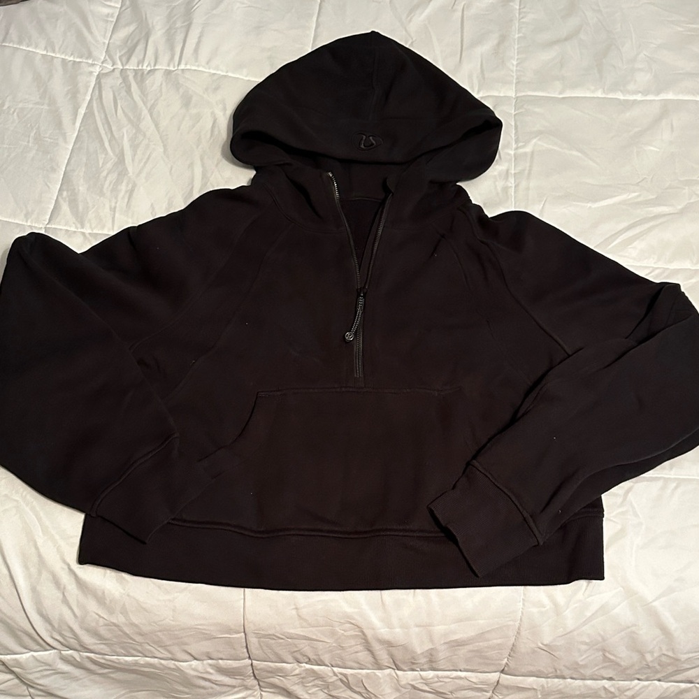 lululemon athletica Black Hoodie Sweatshirt
